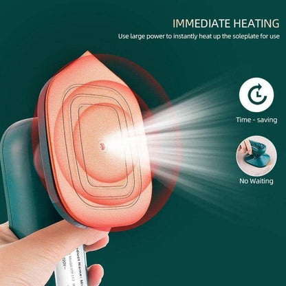 ✨ LuxeCare™ Portable Travel Steamer - Elegance in Every Press